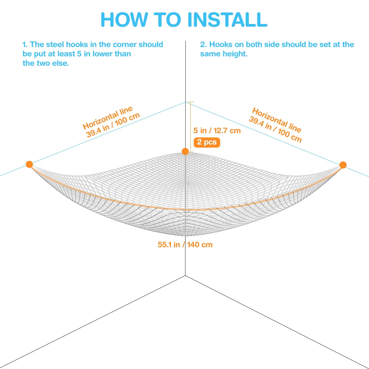 Storage Toy Net Plush Toy Hammock Holder For Children Room Hammocks Girl Mesh Baby Bins Children Bedroom Plush Toys Hammock Mesh