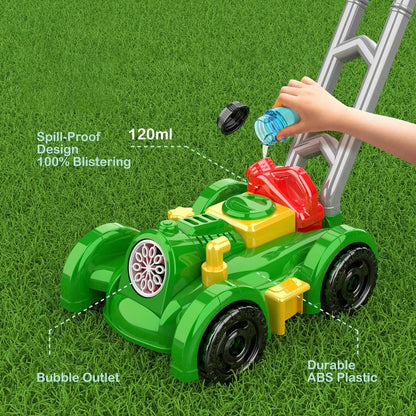 Outdoor Toy Bubble Lawn Mower For Kids