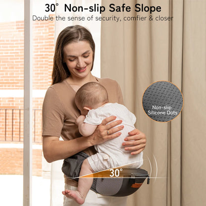 Newborn Baby Carrier, Adjustable Back Strap-Ergonomic, Baby Wraps Carrier