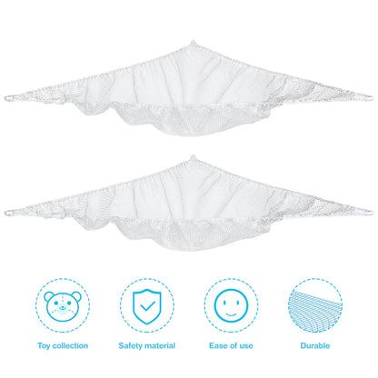 Storage Toy Net Plush Toy Hammock Holder For Children Room Hammocks Girl Mesh Baby Bins Children Bedroom Plush Toys Hammock Mesh